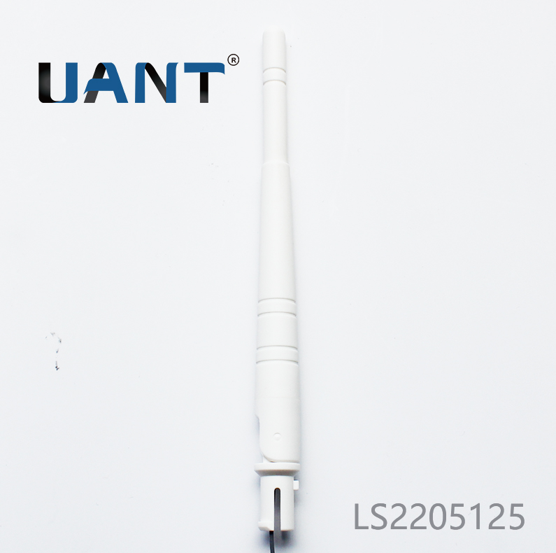 世俱杯app官方入口2.4G 六环白色出线天线，L=340mm+端子