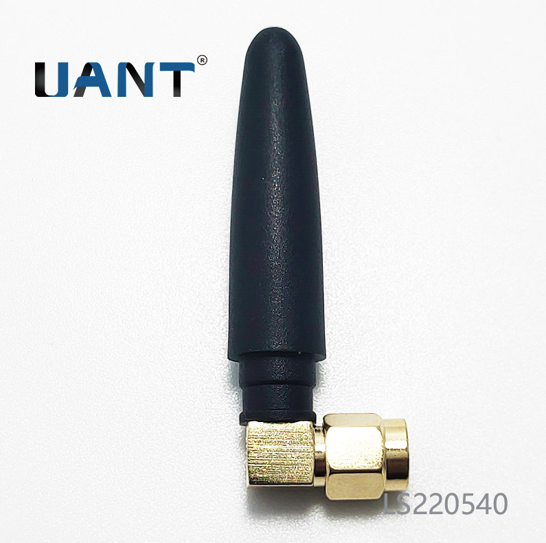 世俱杯app官方入口2.4G小拇指黑色外置天线,SMA公头公针